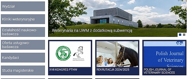 Nowa strona Wydziału